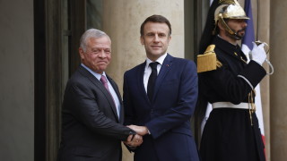 Френският президент Еманюел Макрон заяви по време на съвместна пресконференция