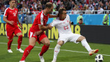 Сърбия загуби от Швейцария с 1:2