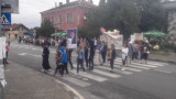 Протест срещу кмета на Септември затвори пътя Пазарджик-Велинград