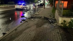 Шофьор помете колчета на бул. "Черни връх" в София