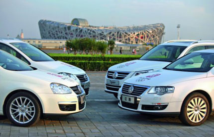 Volkswagen Group с 5000 автомобила на Олимпиaдата