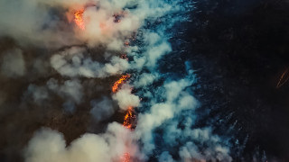 Пожар гори в операта в Русе Сигналът е подаден след