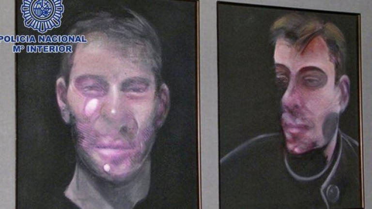Испанската полиция откри три от петте картини на Франсис Бейкън,