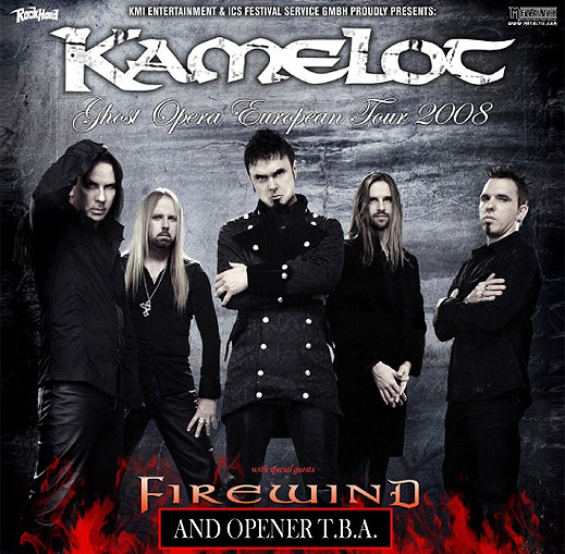 Kamelot и Firewind ще свирят в София през април