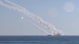 Руска фрегата тренира стрелби с ракети 