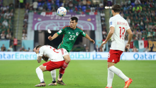 Мексико - Полша: 0:0 (Развой на срещата по минути)