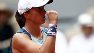 Водачката в световната тенис ранглиста при жените Ига Швьонтек Полша се