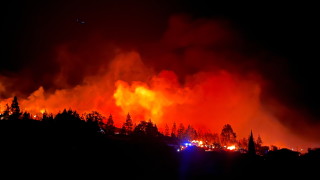 Пожар опустоши площ от 500 хектара в южната част на