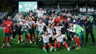 Националният отбор на България за младежи до 21 години победи