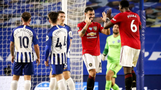 Звездите в халфовата линия на Манчестър Юнайтед Пол Погба