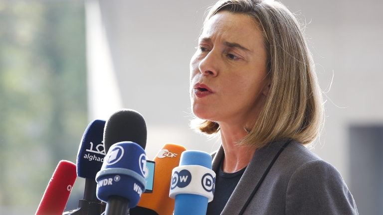 Могерини: Виновните за гибелта на наблюдателя на ОССЕ да понесат отговорност 