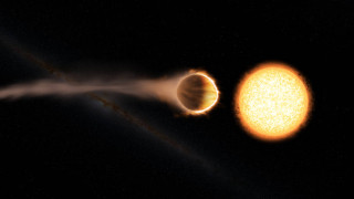 Телескопът Хъбъл засне екзопланета със стратосфера нажежена до 2500 градуса