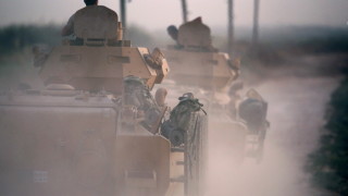 NTV публикува видео от началото на турската операция в Сирия