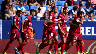 Севиля удари Еспаньол като гост и постигна първа победа през сезона в Ла Лига