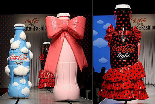 Moschino облече Coca-Cola Light