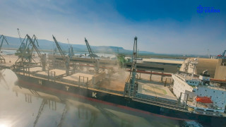 Нов зърнен терминал към пристанище Варна е вече в експлоатация
