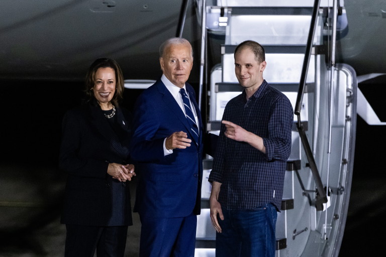 Гершкович при завръщането си в Съединени американски щати