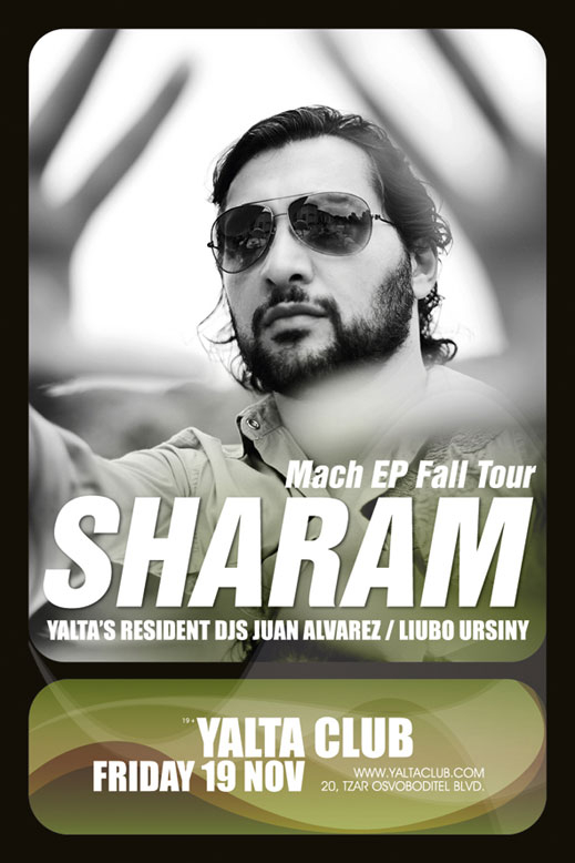 DJ Sharam гостува на Yalta club този петък