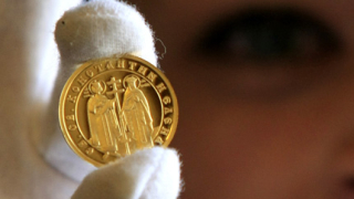 БНБ пуска уникална 8,6 грамова златна монета
