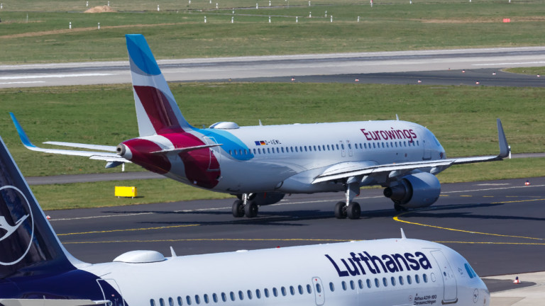 Стачката на кабинните екипажи на дъщерни дружества на Lufthansa заплашва
