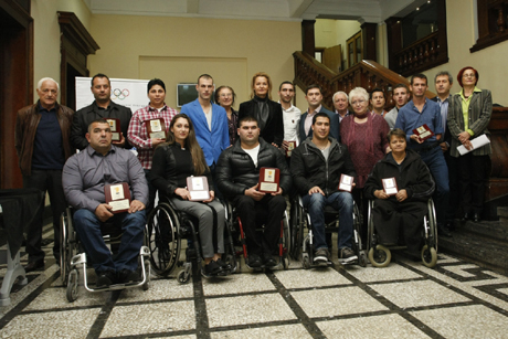 БОК отличи най-заслужилите ни параолимпийци