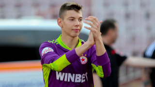 Днес третият вратар на ЦСКА Алекс Божев празнува своя 16 и