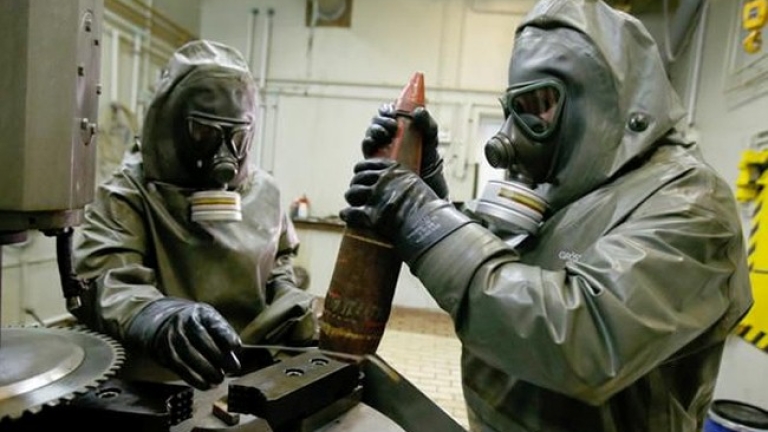 В Сирия откриха 40 тона химически оръжия