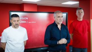 Новият треньорски щаб на ЦСКА начело с Душан Керкез се