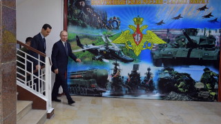 Посещението на президента Владимир Путин в Дамаск показва че Русия