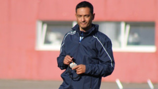 Помощник треньорът на ФК ЦСКА 1948 Мирослав Косев който се