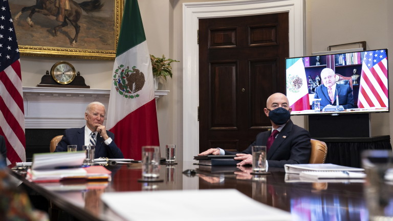 Байдън приветства сътрудничеството с Мексико