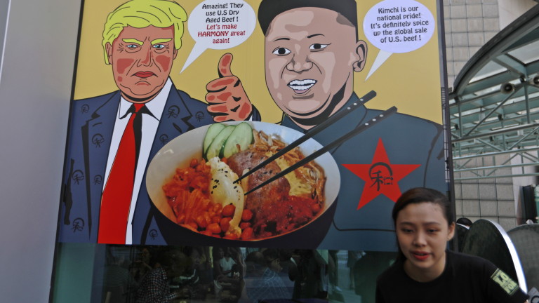 Ким Чен-ун си носи храна от вкъщи на срещата с Тръмп в Сингапур