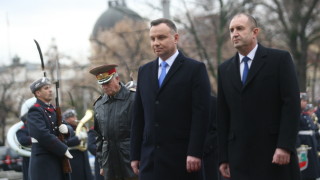 Президентите на България и Полша Румен Радев и Анджей Дуда