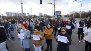 Блокада на моста "Чавдар" срещу реформата за паркиране в София