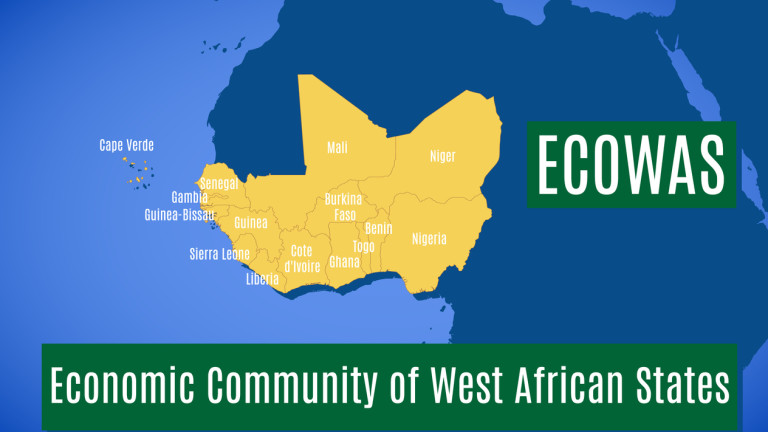На 20 януари, четвъртък, Западноафриканският регионален блок ECOWAS изрази загриженост