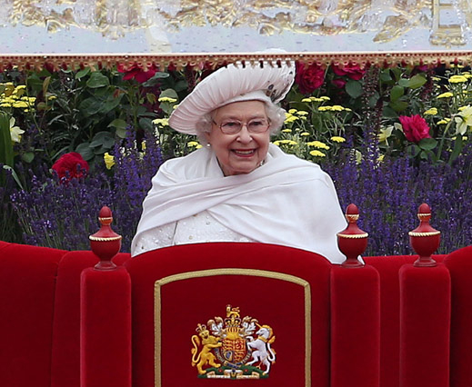 Елизабет II е присъствала на 306 събития през миналата година