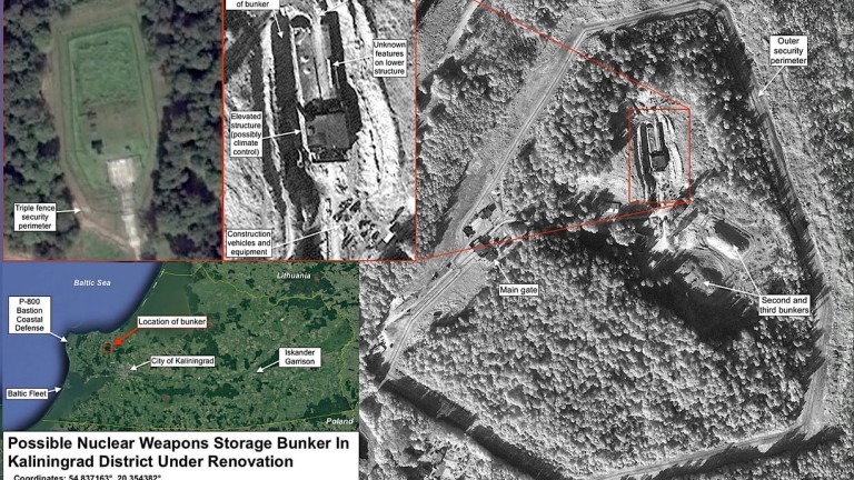 Русия изглежда е модернизирала бункер за съхранение на атомно оръжие