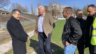 Днес стартира реконструцията на стадион Тодор Диев Кметът на града
