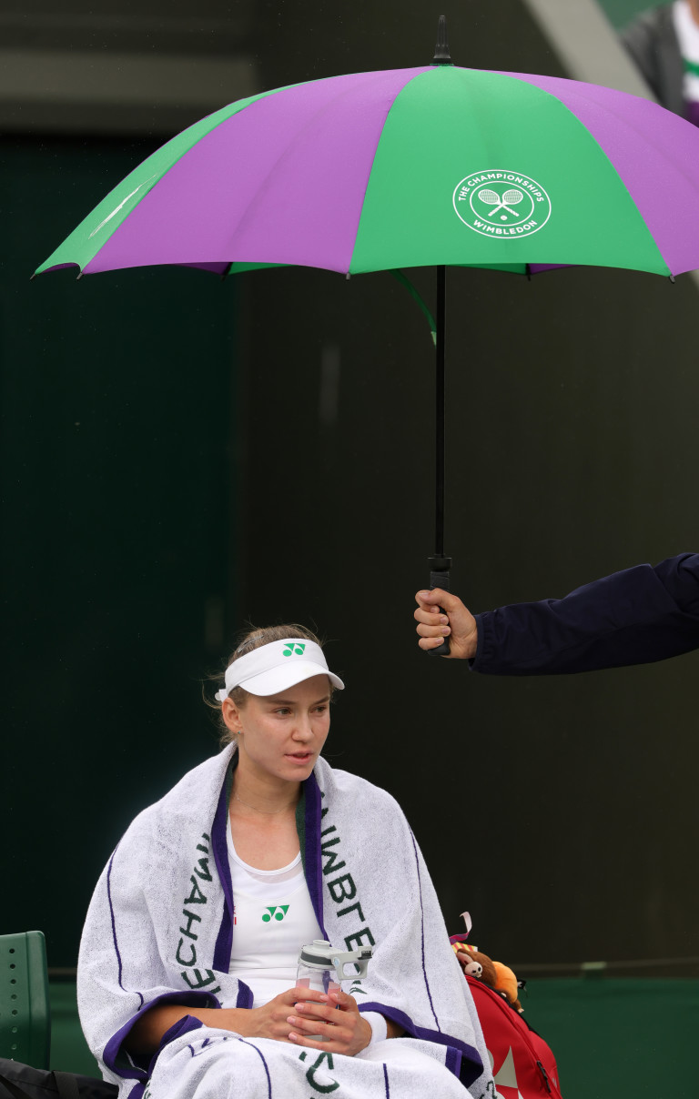 Елена Рибакина на Wimbledon 2025