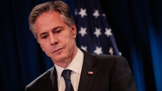 Държавният секретар на САЩ Антъни Блинкън кацна в Тел Авив