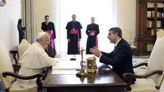 Папата призна приноса на България за разпространение на Кирилицата