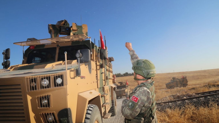 Турция свали дрон край сирийската граница 