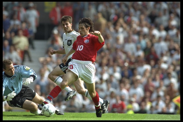 От мача Германия-Русия през 1996 година