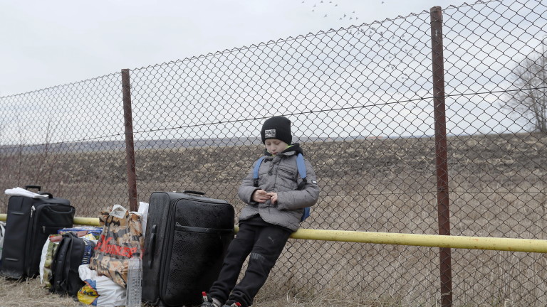 Украинските деца са застрашени от трафик, докато се опитват да