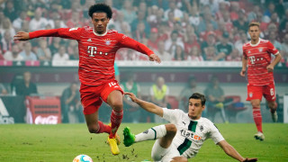 Полузащитникът на Байерн Мюнхен   Лерой Сане получи контузия в мача