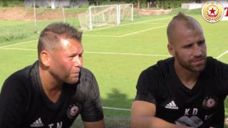 Кондиционните треньори на ЦСКА Томас Нойберт и Кирил Динчев споделиха