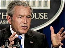 Рекорден спад в доверието към Буш