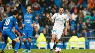 Халфът на Реал Мадрид Дани Себайос ще отсъства от