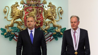 Президентът Румен Радев удостои посланика на Кралство Дания Кристиан Кьонигсфелдт