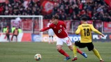 ЦСКА - Ботев (Пд) 1:0 (Развой на срещата по минути)